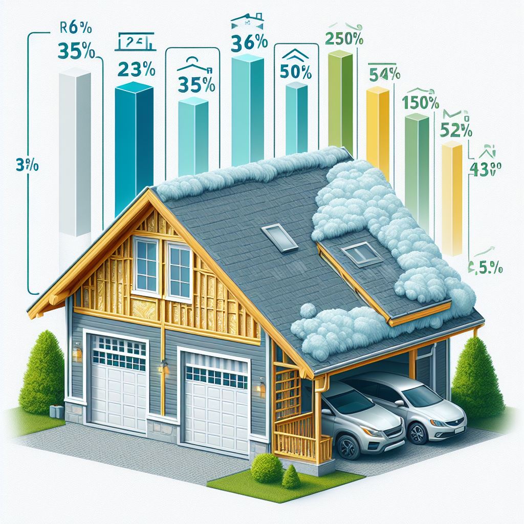 showcasing the impact of R-value on garage insulation Designer1024 × 1024 jpg